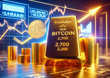 Bitcoin Boom: Gold Climbs to Record $2,700 High
