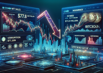 Weekly Surge Sees Bitcoin Network Lead, As NFT Sales Plunge To $77.6m