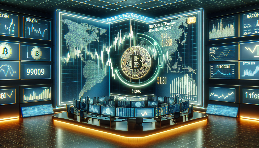 As Bitcoin Surpasses $100K, ETFs Experience Steady Inflow