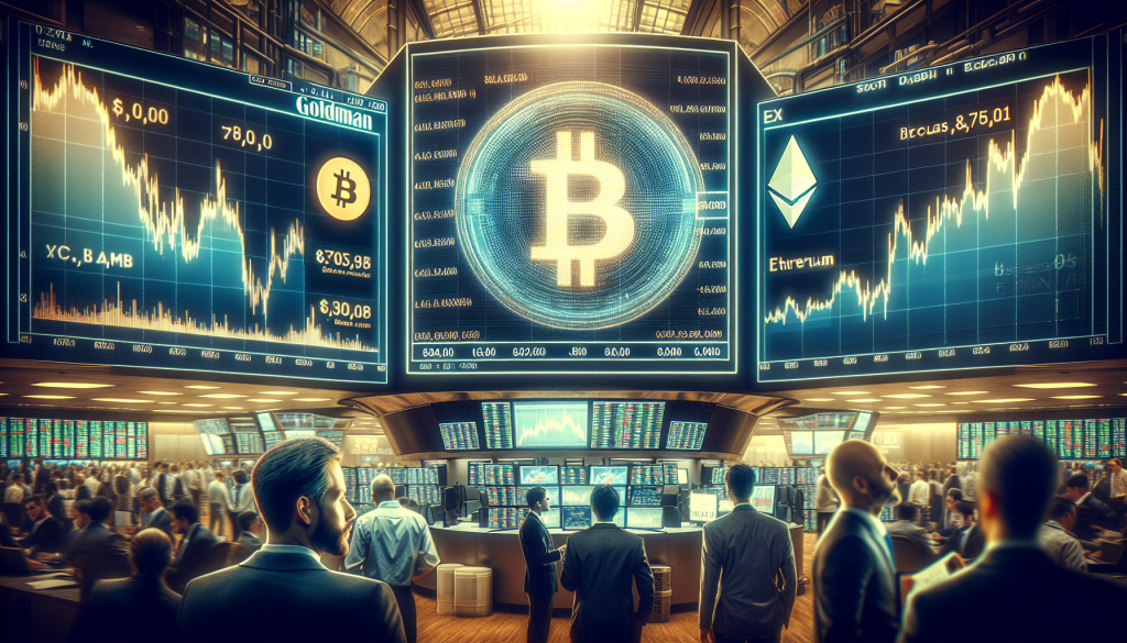 Goldman Sachs Unveils Interest in Entering Bitcoin and Ethereum Trading Arena