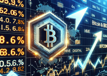 HIVE Digital Soars by 6% Aiming to Capture 2% of Bitcoin Network's Hashrate