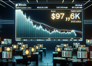 Sweeping Market Liquidation Bumps Bitcoin Value Down to $97K
