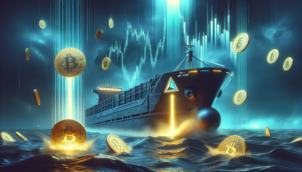 "ARK Invest Seizes Opportunity, Invests in Coinbase Amidst Bitcoin's Plunge"