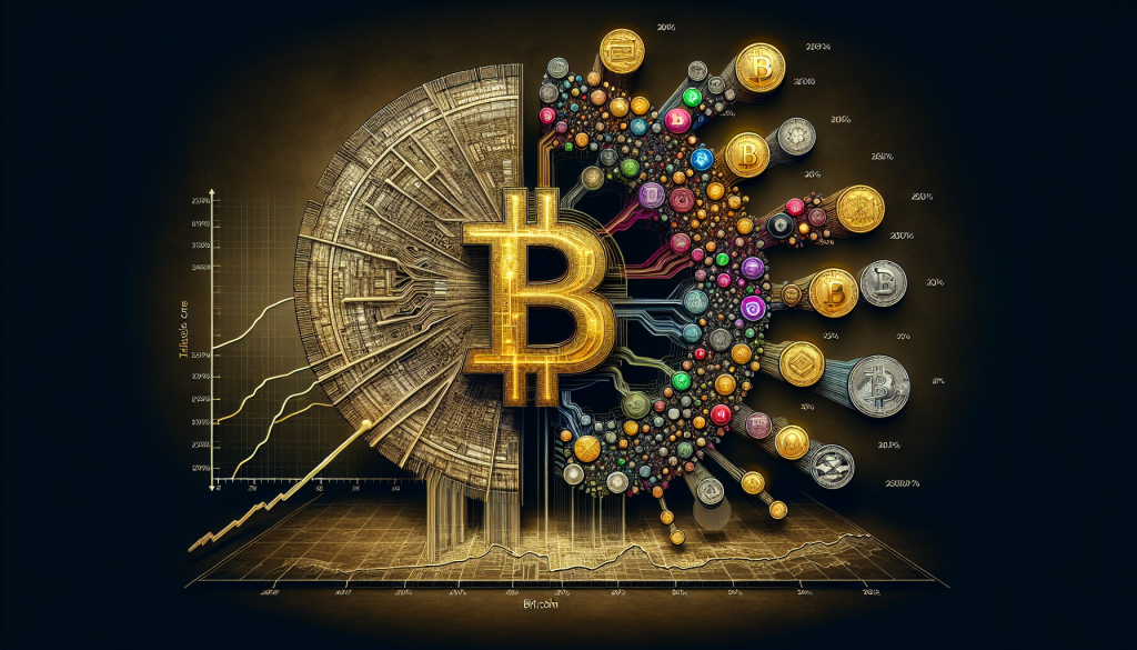 "Bitcoin Reigns Supreme as Altcoins Flame Out, Hitting 62% Dominance– a 2021 High"