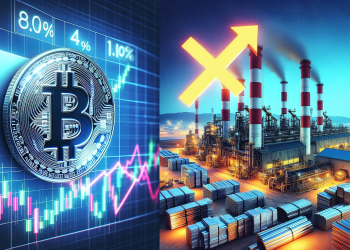 "Bitcoin Value Drops Amidst Trump's Trade Tariffs on Canadian Metal Industry"
