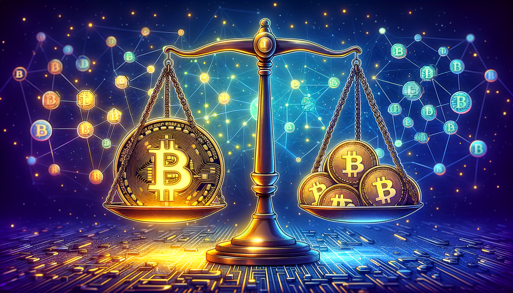 "Bitcoin's Clout Dips Under 50% - Are Altcoins Gearing up for Their Big Moment?"