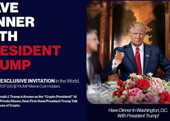 trump coin dinner