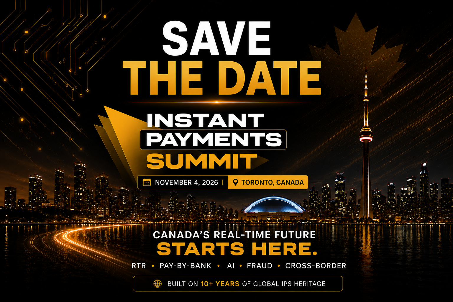 Kinfos Events Launches Instant Payments Summit Canada 2026 in Toronto ...